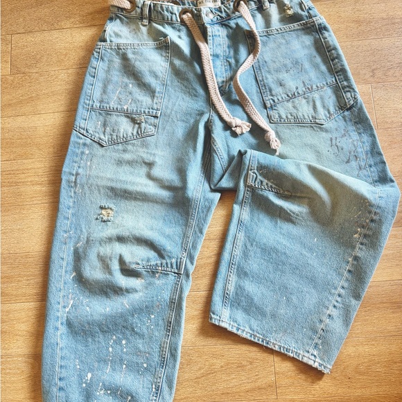 Free People Denim - *NWT: Free People We The Free Moxie Pull-On Barrel Jeans